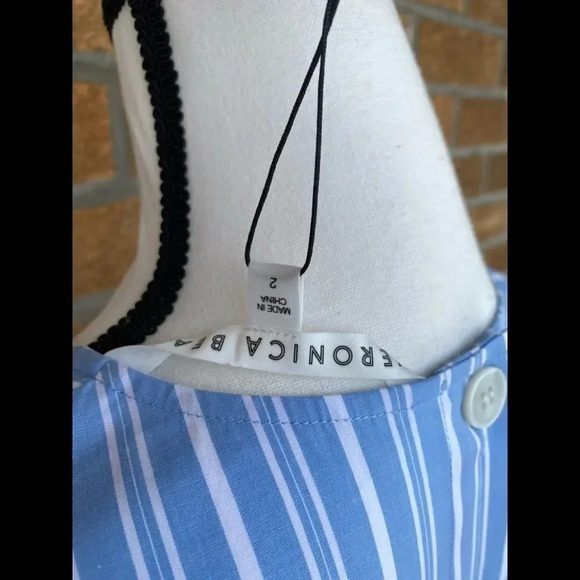 Veronica Beard Clarke Puff Sleeve Blouse size 2 - Picture 14 of 17